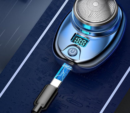 Digital Waterproof Travel Electric Portable Shaver