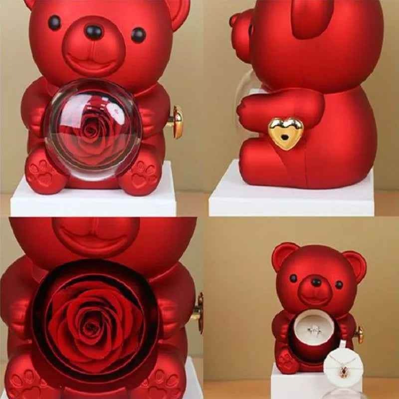 EleganceBear™ - Rose Teddy Bear Gift Box ℗