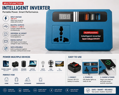 Multifunction Intelligent Power Inverter